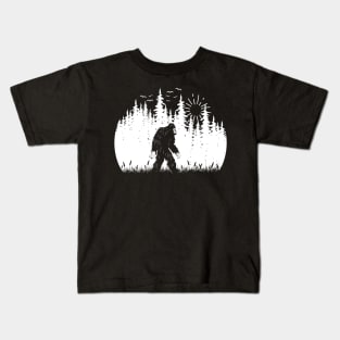 Bigfoot Sasquatch Kids T-Shirt